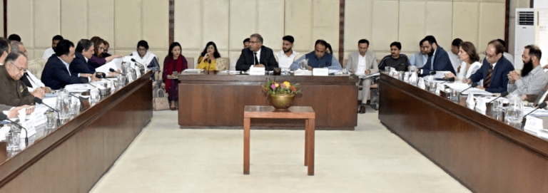 PBC ASKED TO KEEP THE COMMITTEE ABREAST ABOUT THE DEVELOPMENT ON ITS PSDP PROJECT IN KARACHI