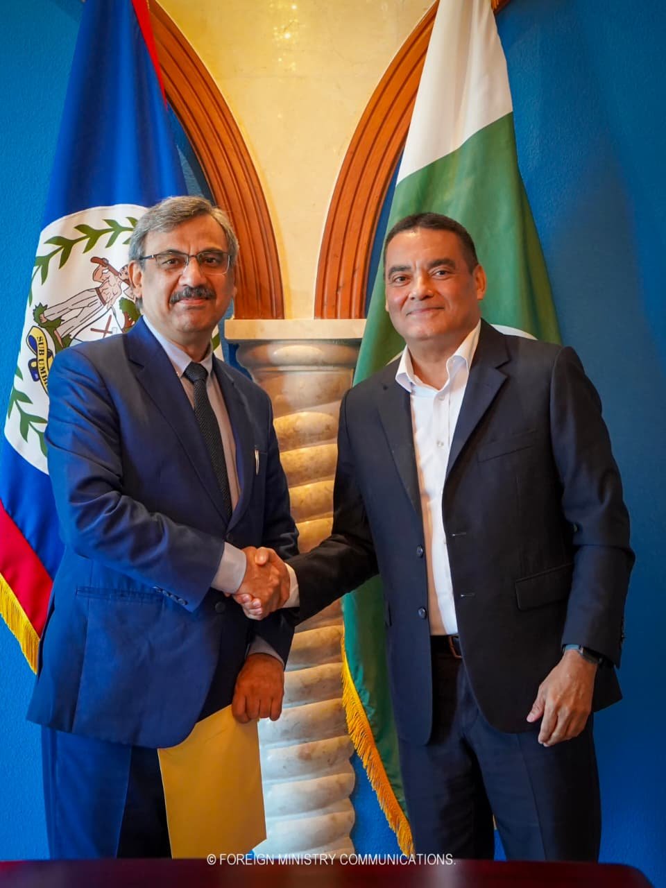 Pakistan envoy to discuss strengthening of bilateral relations Belize