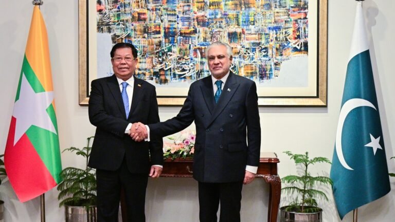 Pak-Myanmar vow to enhance bilateral ties