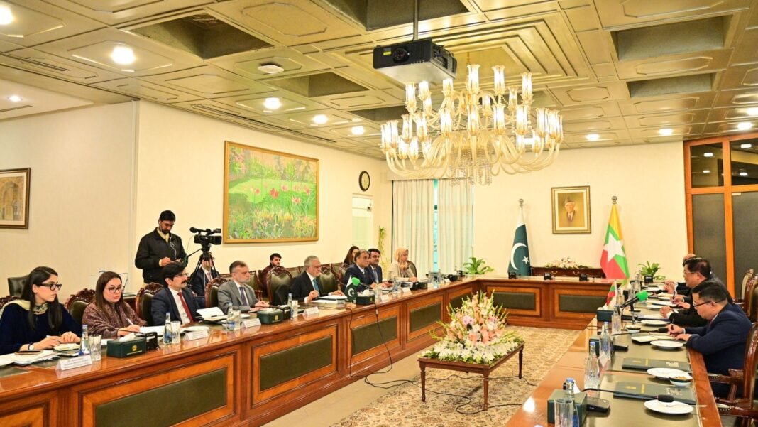Pak-Myanmar vow to enhance bilateral ties