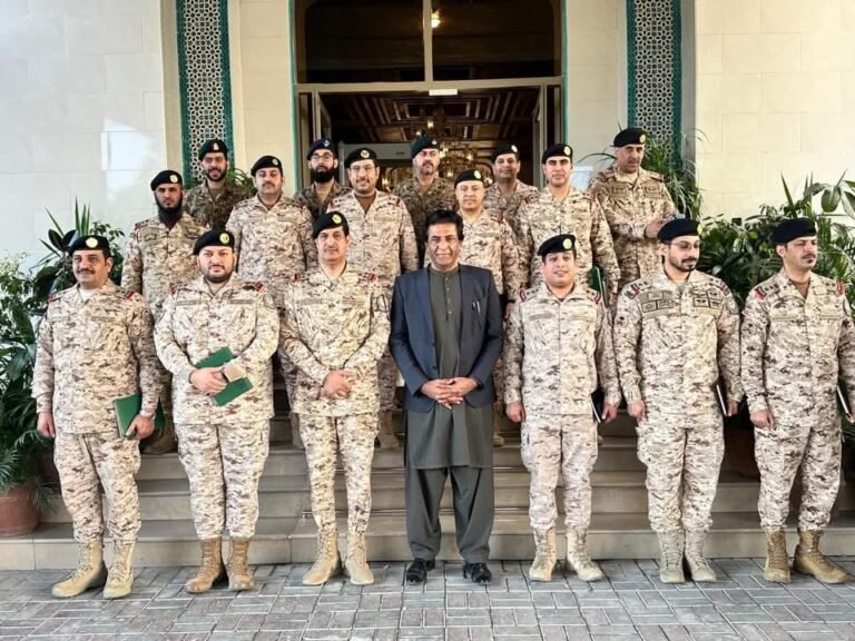 KSA defence delegation visits Ministry of Foreign Affairs