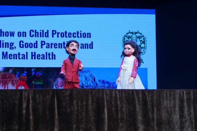 Puppet Shows organized at PNCA for Child Protection Awareness