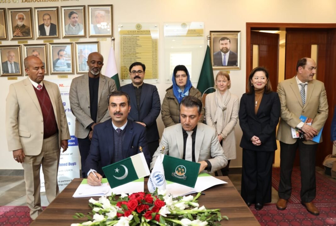 UNHCR hands over 48 solarized facilities to Balochistan govt