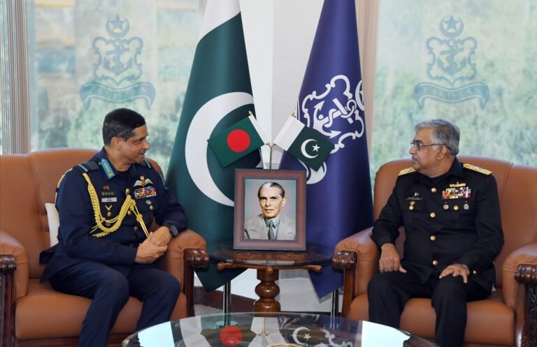 Bangladesh Air Chief vows to deepen defence ties with Pakistan