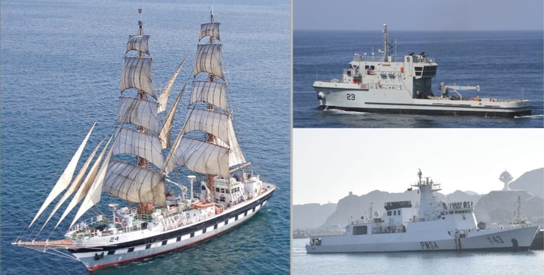 PAK NAVY FLOTILLA VISITS OMAN DURING OVERSEAS DEPLOYMENT