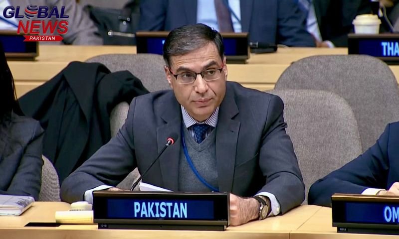 Minister at the Pakistan Mission During Informal Meeting of 80UN Initiative