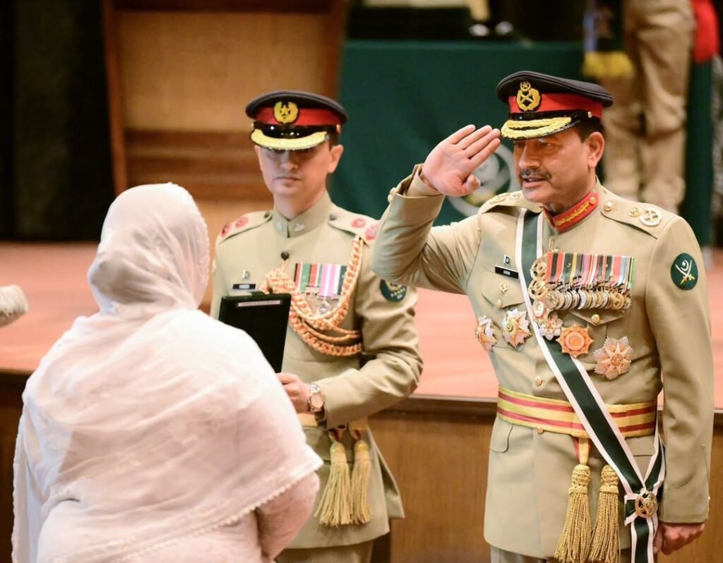 Military Awards Investiture Ceremony Held at GHQ
