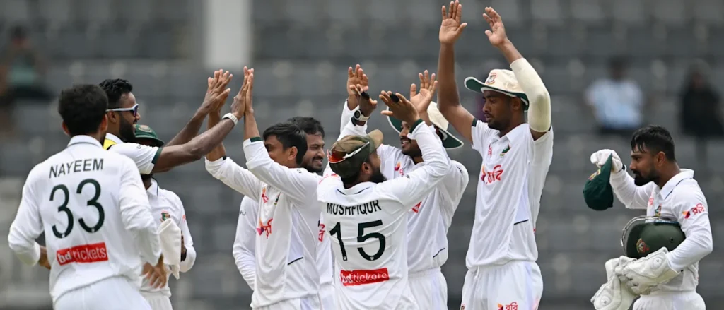 Bangladesh Beats Pakistan in Historic Home Test Series