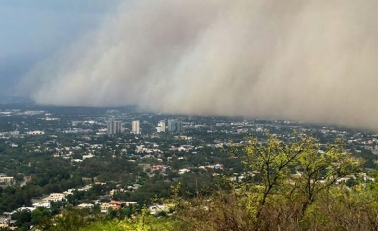 Pakistan Braces for Week-Long Dust Storms and Rain