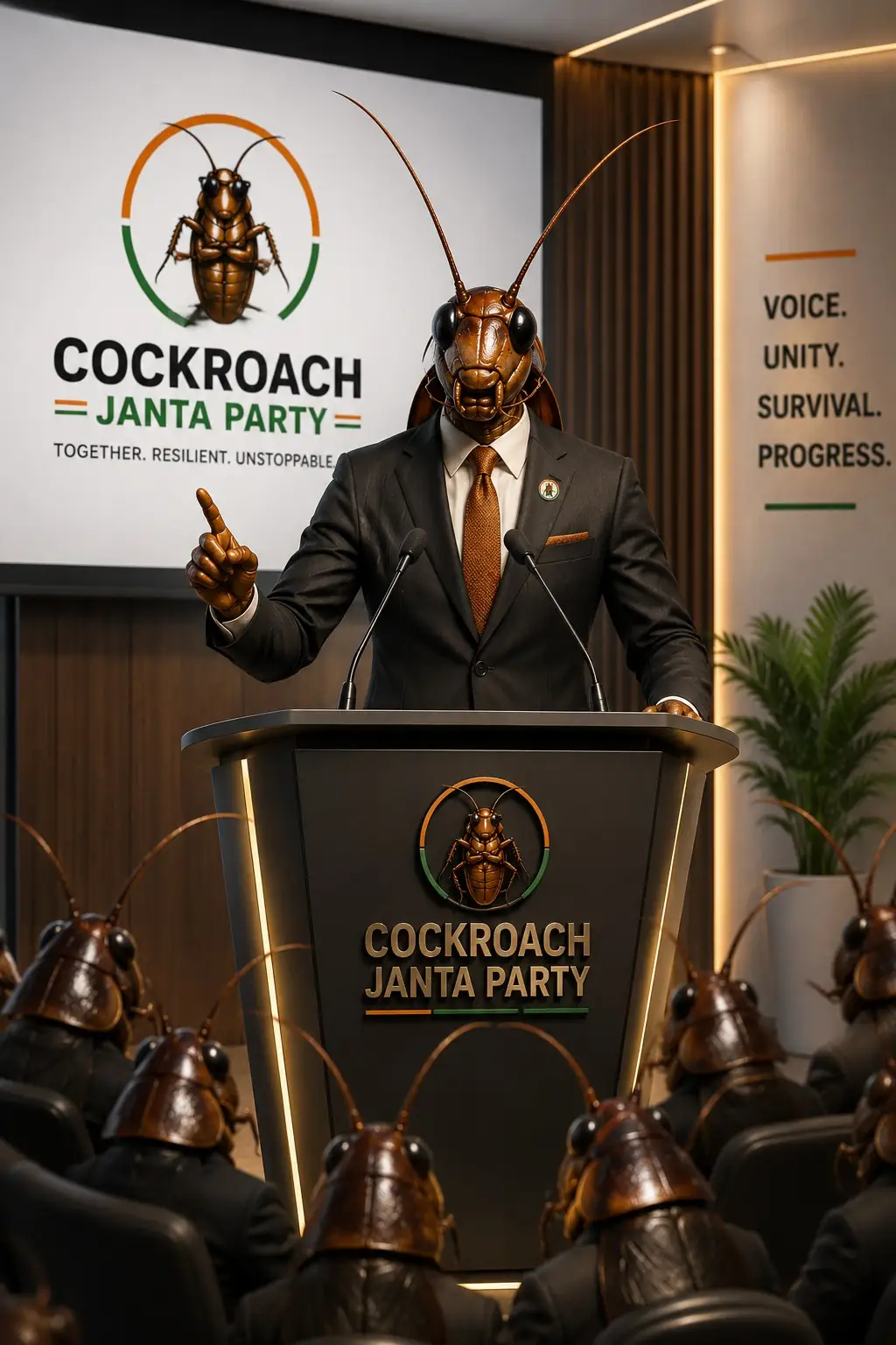 Cockroach Janta Party Storms India With 350,000 Members