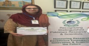 HEC Honors Dr. Ayesha’s Global Scientific Excellence