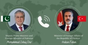 Dar, Turkiye FM discuss US‑Iran understandings
