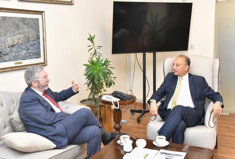 Ambassador of Spain Calls on Federal Minister Dr. Musadik Malik