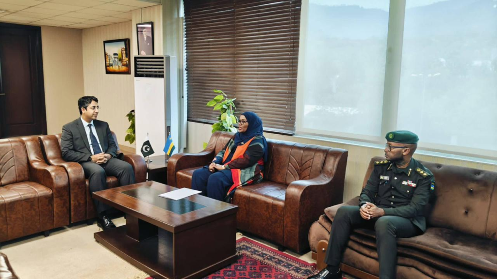 Coordinator to PM on Commerce Meets Rwanda’s High Commissioner to Pakistan