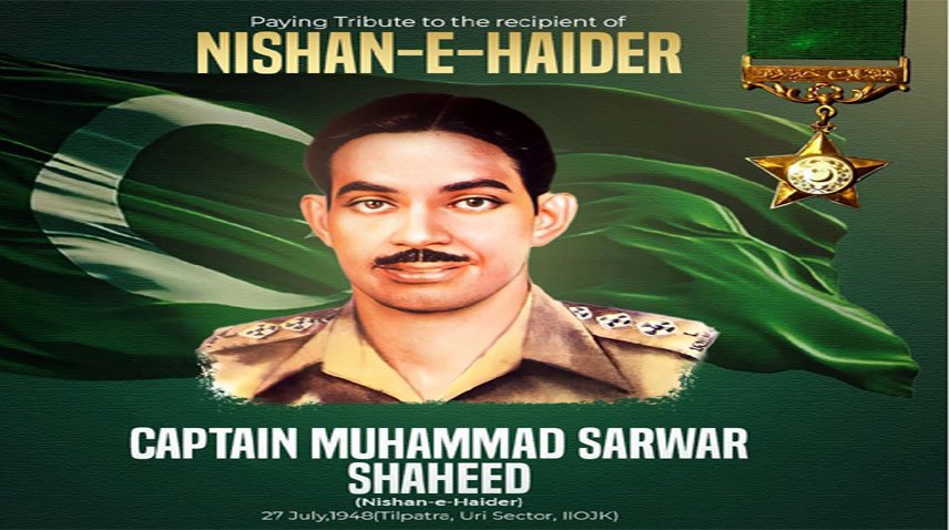 78th Martyrdom Anniversary of Capt. Sarwar Shaheed Observed
