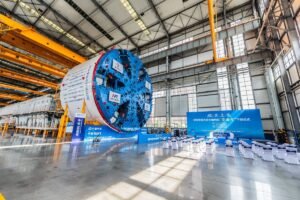 China Unveils Massive Tunnel Boring Machine