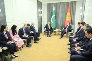 Pak-Kyrgyzstan reaffirm commitment to stronger bilateral ties