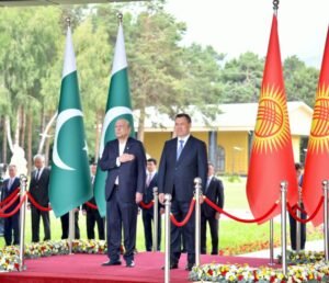 Kyrgyz President Hosts Formal Welcome Ceremony for President Zardari