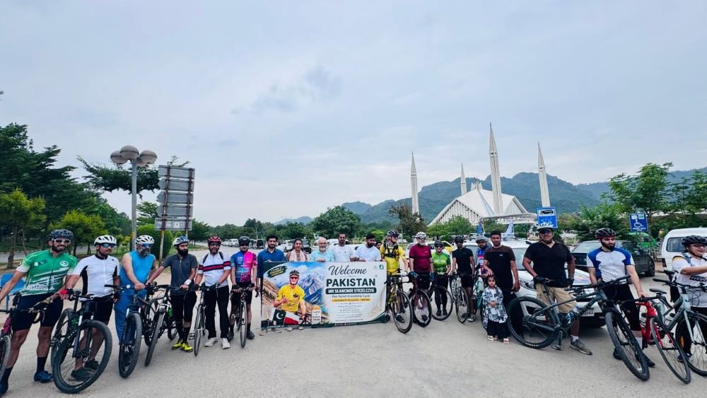 Pak, Poland Friendship Cycle Expedition 2026 Officially Flagged Off