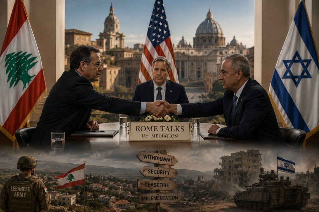 Lebanon-Israel talks in Rome depend on U.S. pressure on Israel