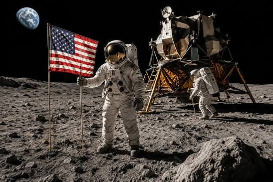 Apollo 11 Anniversary Celebrates Humanity's Historic Moon Landing Achievement