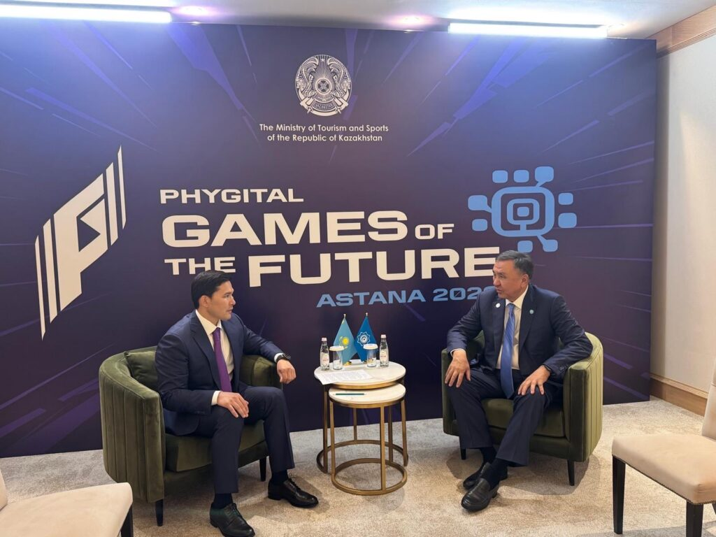 OTS Chief Meets Kazakh Sports Minister in Astana