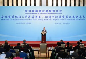China Urges Nations to Strengthen Development Cooperation