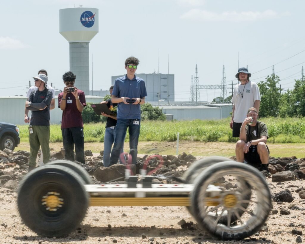 NASA Tests Innovative Wheel Designs for Future Moon Base