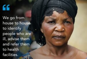 WHO Highlights Community Health Volunteers’ Role in Ebola Prevention