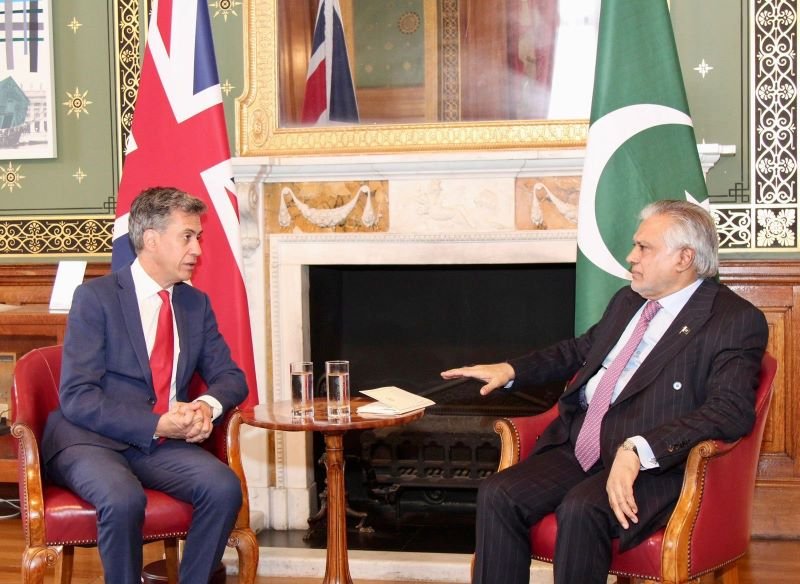 Dar, British FS Structured Dialogue Mechanism to Deepen Ties