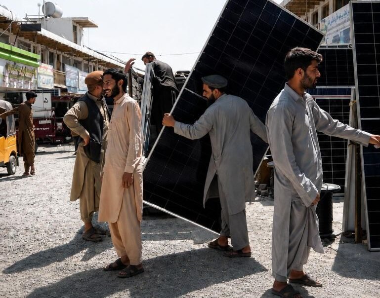 Chinese Solar Products Support Afghanistan Energy Access And Development