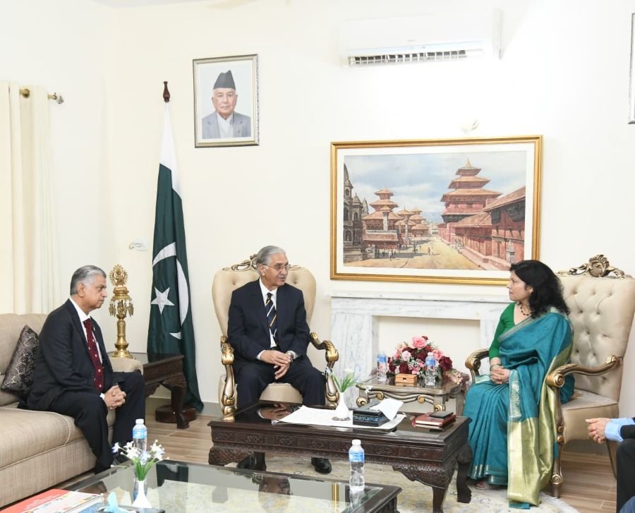 President’s Envoys Visit Nepal Embassy Over Flood Devastation