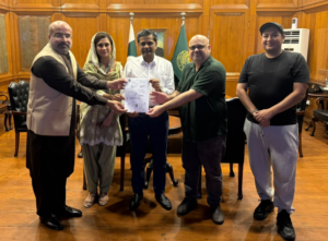 Commissioner Karachi Approves Friendship Monument Plan for PRBC