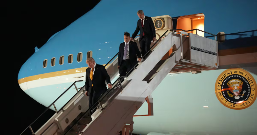 Trump Confirms Secret Plane Switch Over Iran Threat in Turkey