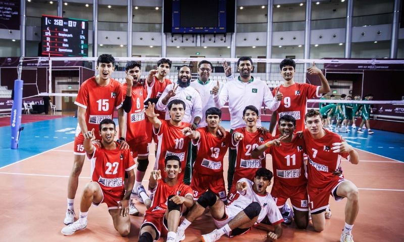 Pakistan Beat Algeria To Reach U17 Volleyball Round Of 16