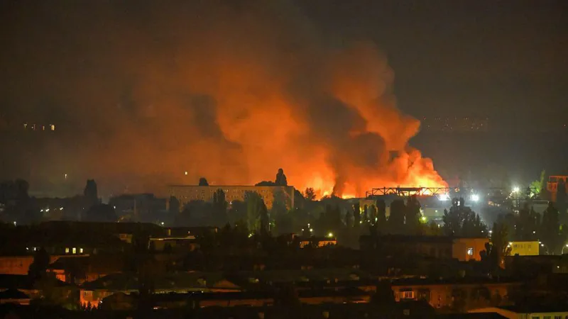 Russian Missile Strike Kills At Least 14 In Kyiv
