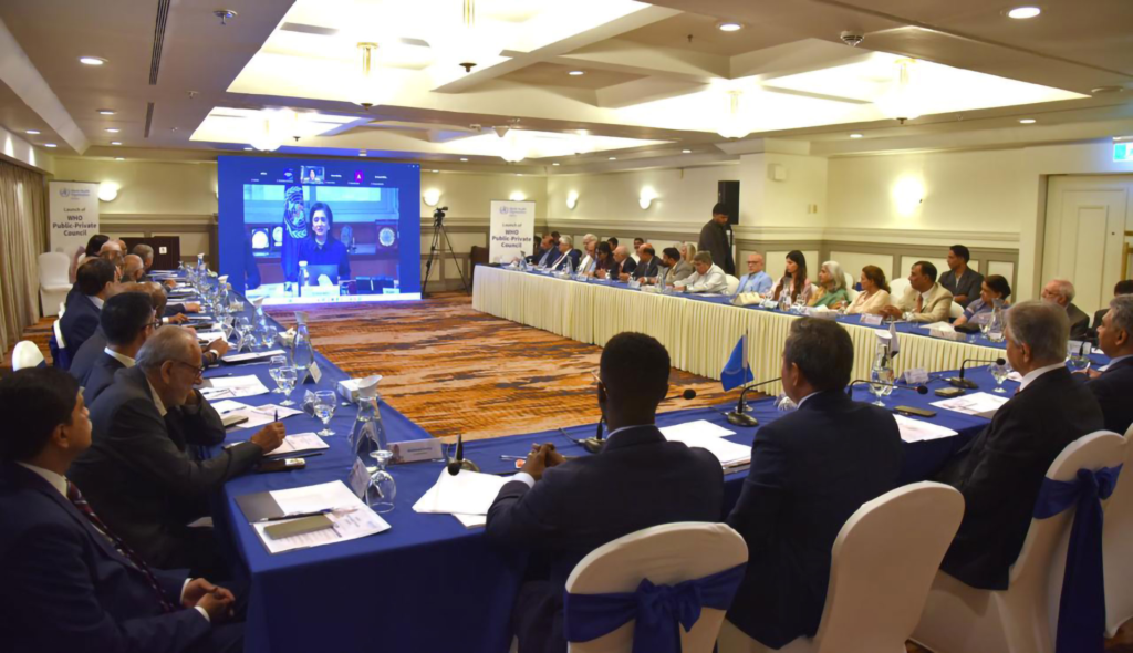 WHO Launches First Public-Private Council With Pakistan And Business Leaders