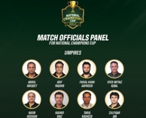 PCB Announces Match Officials for National Champions Cup