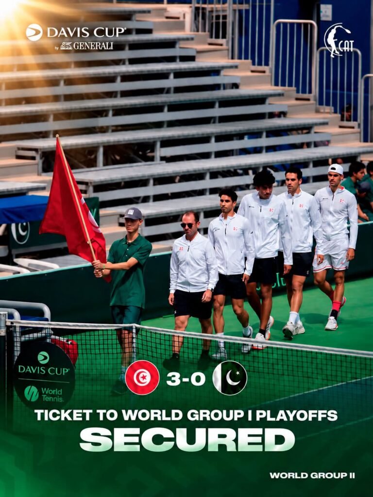 Tunisia Sweep Pakistan 3-0, Deepening Tennis Crisis
