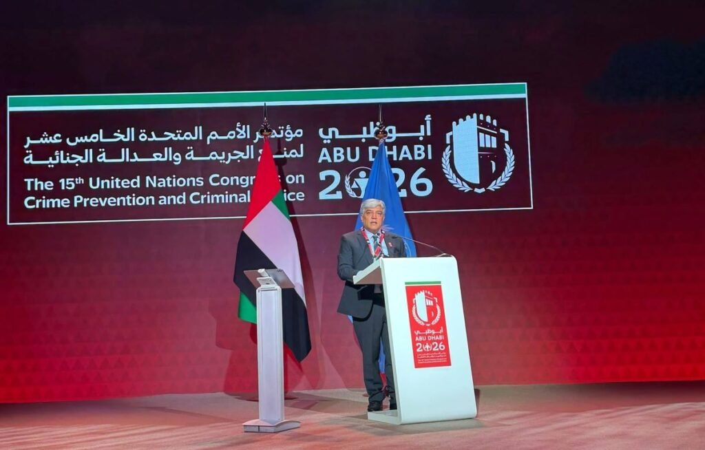 Pakistan Calls for Stronger Global Cooperation at 15th UN Crime Congress
