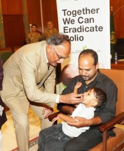 Ahsan Iqbal Launches Nationwide Polio Vaccination Campaign