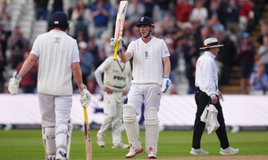 England Edge Ahead of Pakistan After Gay, Brook Fifties on Day One