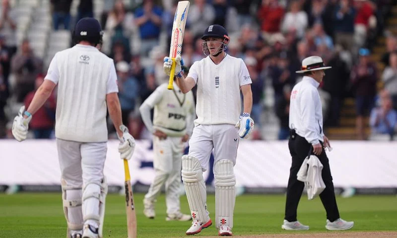 England Edge Ahead of Pakistan After Gay, Brook Fifties on Day One