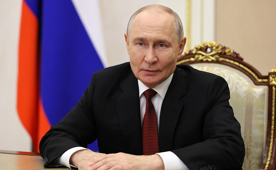Putin Calls on Global Youth to Build a Just World Together