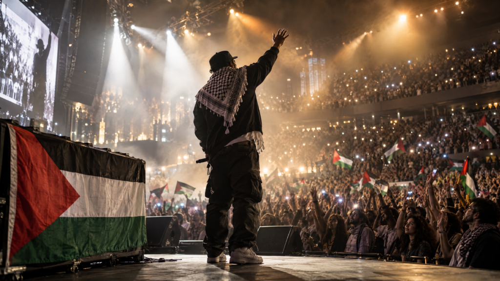Macklemore Announces Free Palestine Tour After Sheeran Tour Exit