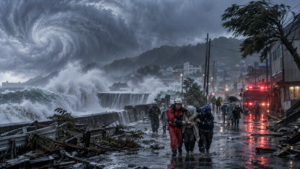 Powerful Japan Typhoon Dujuan Leaves 4 Dead in Devastating Storm