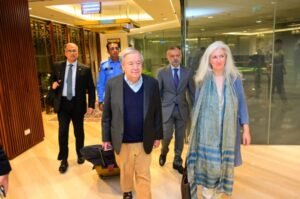 UN Chief Arrives in Islamabad on Three-Day Visit