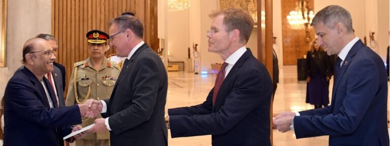 President Receives Credentials from Norwegian, Azerbaijani and Swiss Ambassadors