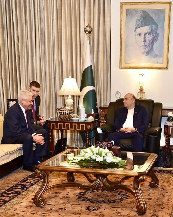 President Zardari Pushes for Stronger Pakistan-Russia Ties