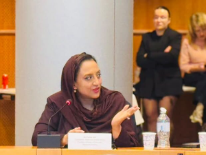 Farhat Asif Urges Fairer Global Governance at EU Parliament